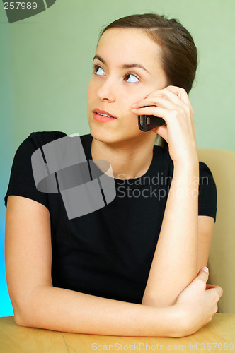 Image of Talkin cell phone