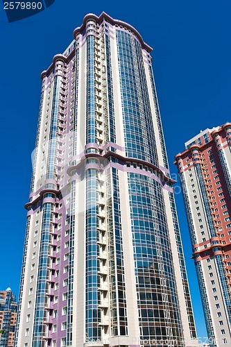 Image of Modern apartment buildings