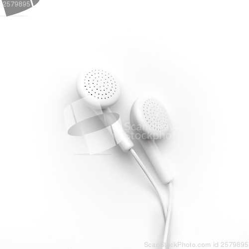 Image of White headphones