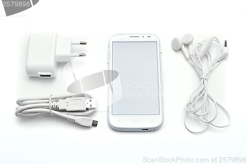 Image of Smartphone set with accessories