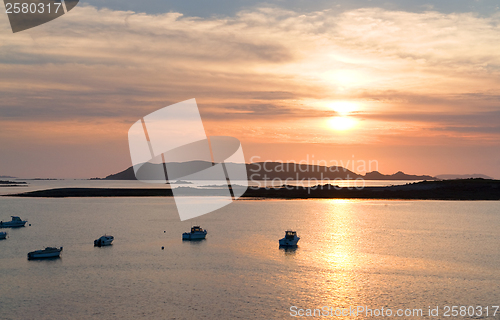 Image of sundown at Pink Granite Coast