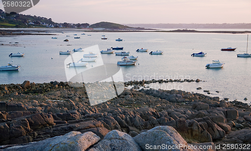 Image of sundown at Pink Granite Coast