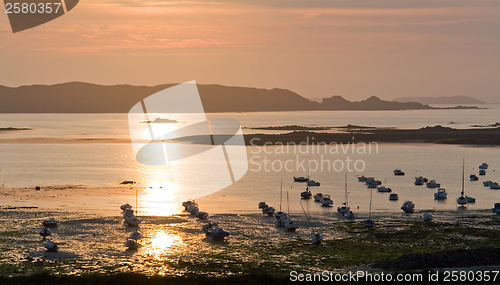 Image of sundown at Pink Granite Coast