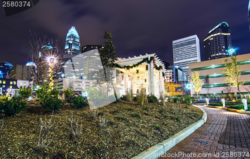 Image of charlotte city skyline 