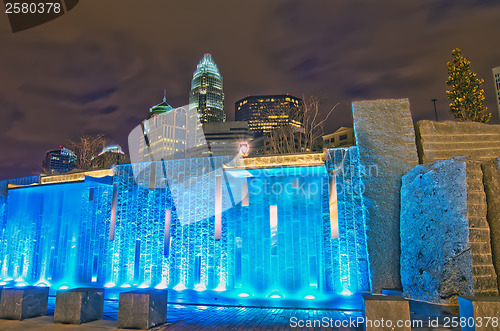 Image of charlotte city skyline 