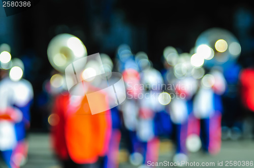 Image of high school band tuba player