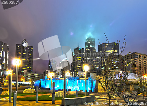 Image of charlotte city skyline 