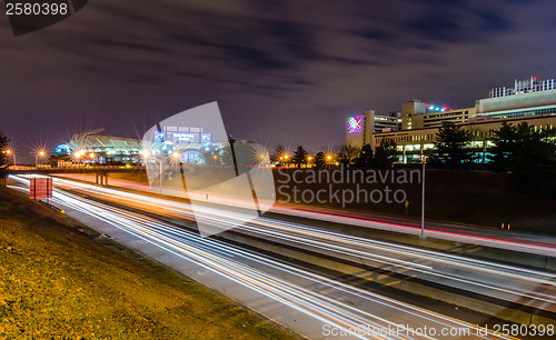 Image of Charlotte dECEMBER 21, 2013. The Bank of America Stadium is home