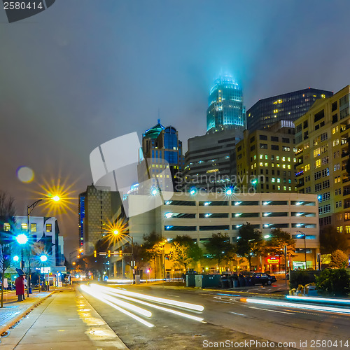 Image of charlotte city skyline 