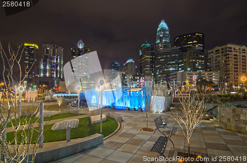 Image of charlotte city skyline 