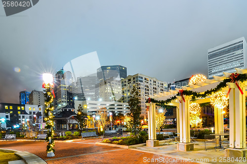 Image of charlotte city skyline 