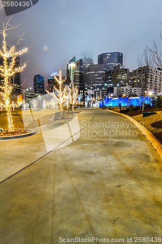 Image of charlotte city skyline 