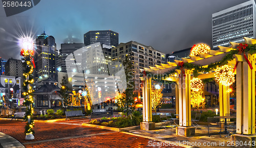 Image of charlotte city skyline 