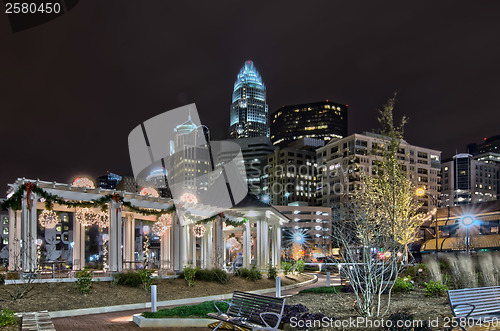 Image of charlotte city skyline 