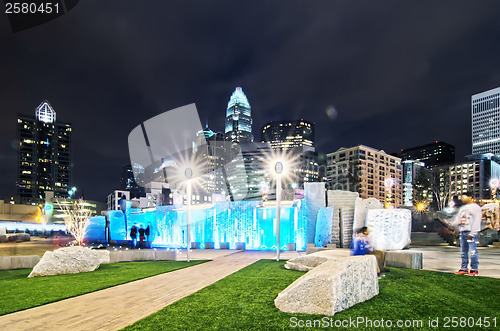 Image of charlotte city skyline 