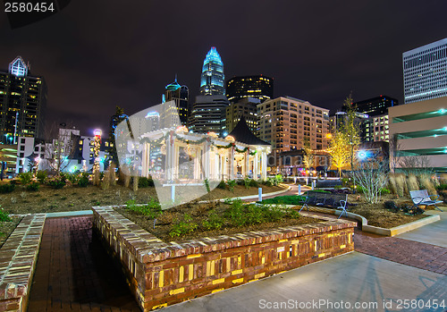 Image of charlotte city skyline 