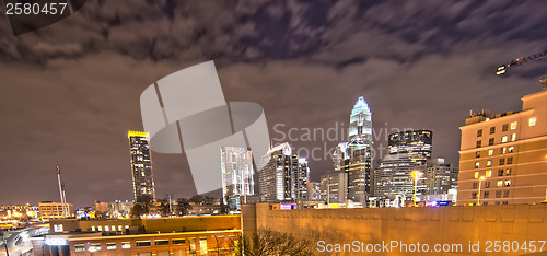 Image of charlotte city skyline 