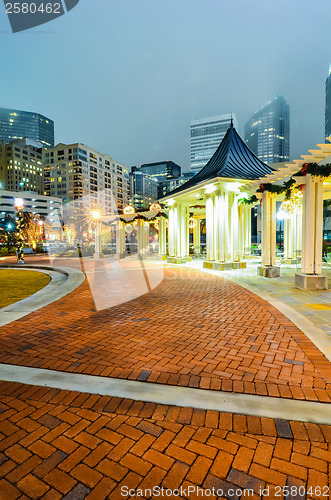 Image of charlotte city skyline 