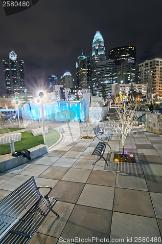 Image of charlotte city skyline 