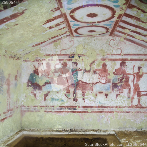 Image of Etruscan tomb