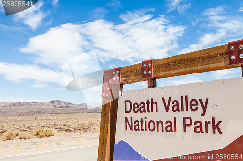 Image of Death Valley Entrance