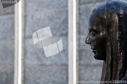 Image of Cemetery Statue