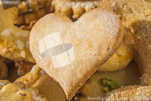 Image of German christmas cake heart