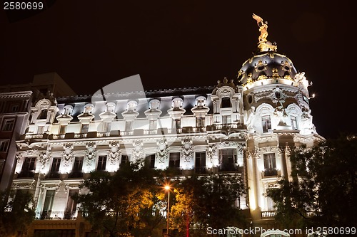 Image of Gran Via in Madrid