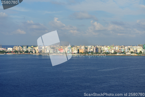 Image of Male city skyline