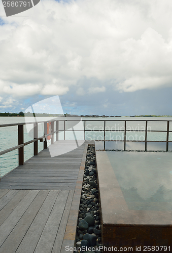 Image of tropical water home villas