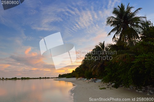 Image of tropical water home villas