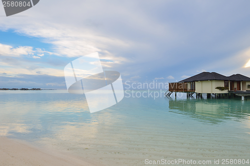 Image of tropical water home villas