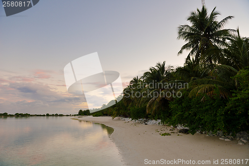 Image of tropical water home villas