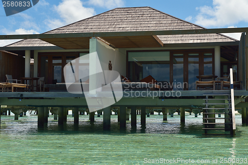 Image of tropical water home villas