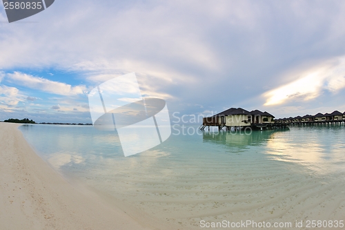 Image of tropical water home villas