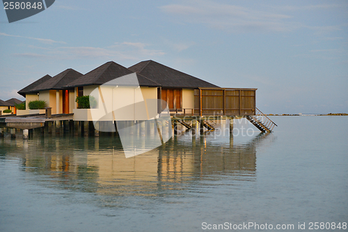 Image of tropical water home villas