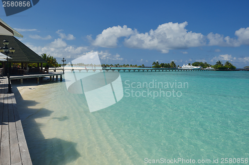 Image of tropical water home villas