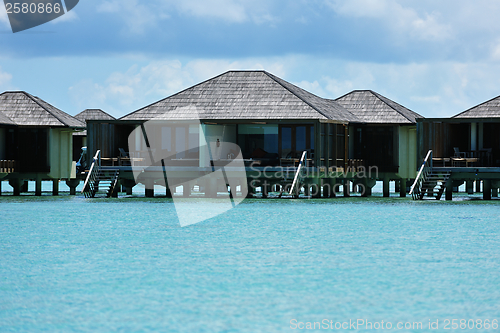 Image of tropical water home villas