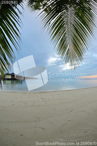 Image of tropical water home villas