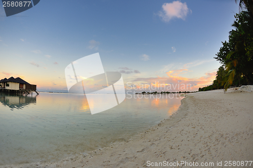 Image of tropical water home villas