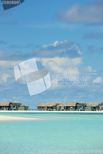 Image of tropical water home villas