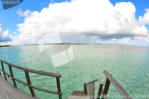 Image of tropical water home villas