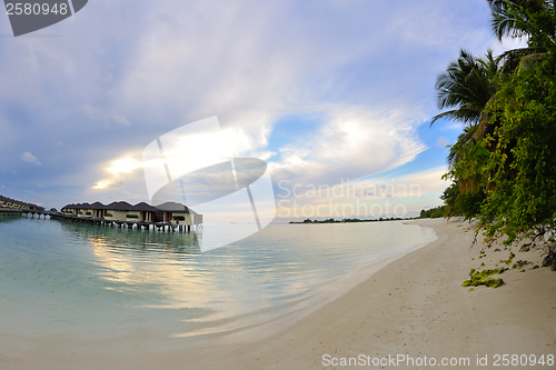 Image of tropical water home villas