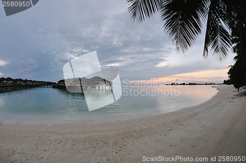 Image of tropical water home villas