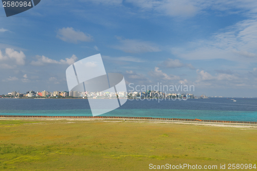 Image of Male city skyline