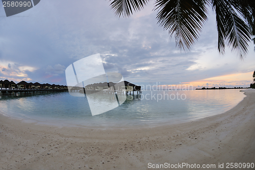 Image of tropical water home villas