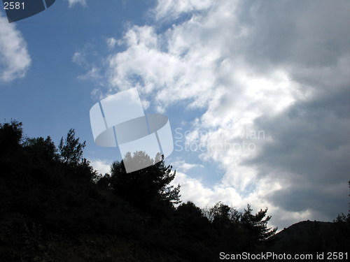 Image of Mountain under attack. Cyprus