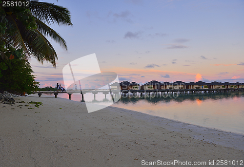 Image of tropical water home villas