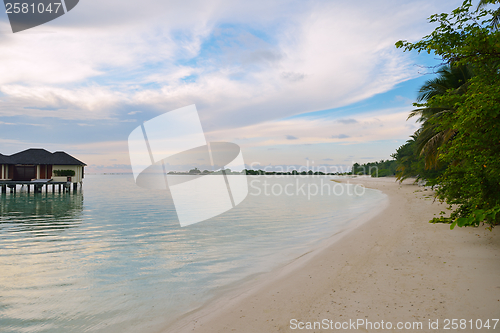 Image of tropical water home villas