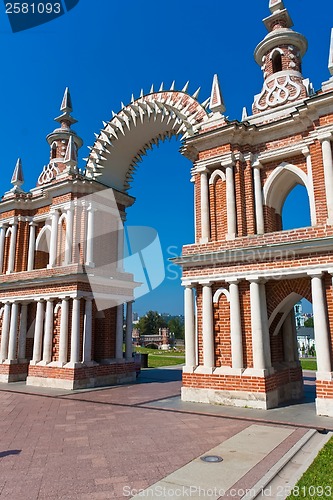 Image of Tsaritsyno in Moscow